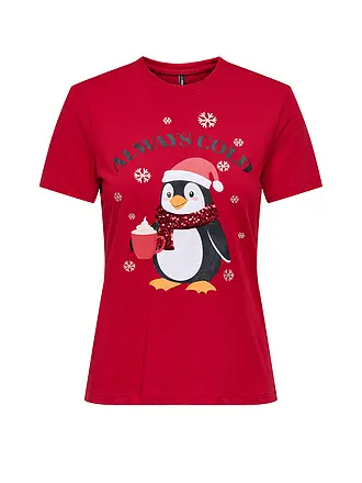 ONLY | Camiseta ONLKITA | rot